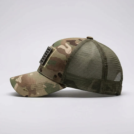 Casquette camouflage américaine tactique unisexe - Vue 2 - Casquette