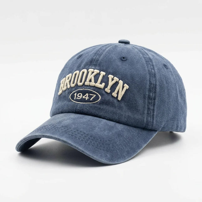 Casquette coton bio vintage style urbain unisexe - Vue 1 - Casquette