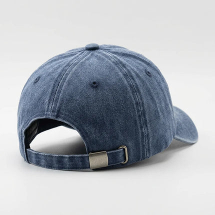 Casquette coton bio vintage style urbain unisexe - Vue 3 - Casquette