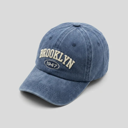Casquette coton bio vintage style urbain unisexe - Vue 4 - Casquette
