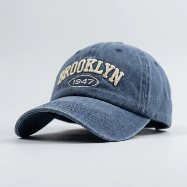 Casquette coton bio vintage style urbain unisexe - Vue 6 - Casquette