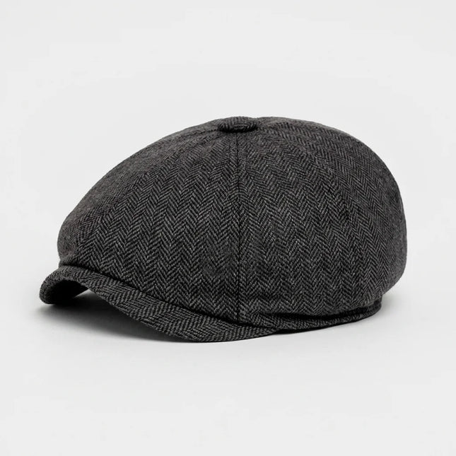 Casquette coton gavroche style vintage élégante - Vue 1 - Casquette