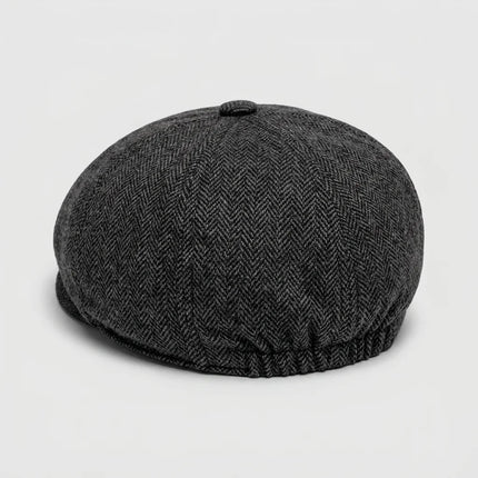 Casquette coton gavroche style vintage élégante - Vue 3 - Casquette