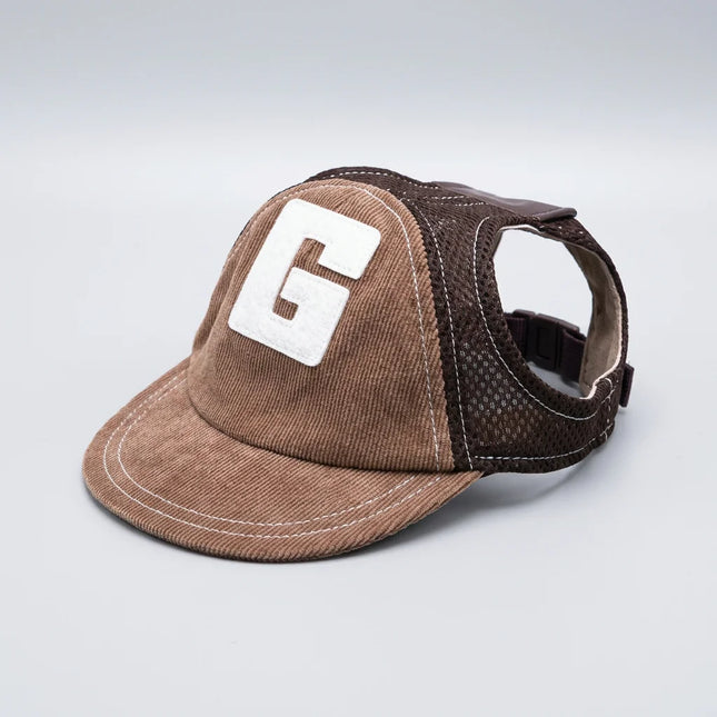 Casquette coton pour chien réglable été - Vue 1 - Casquette