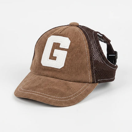 Casquette coton pour chien réglable été - Vue 1 - Casquette