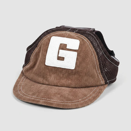 Casquette coton pour chien réglable été - Vue 6 - Casquette