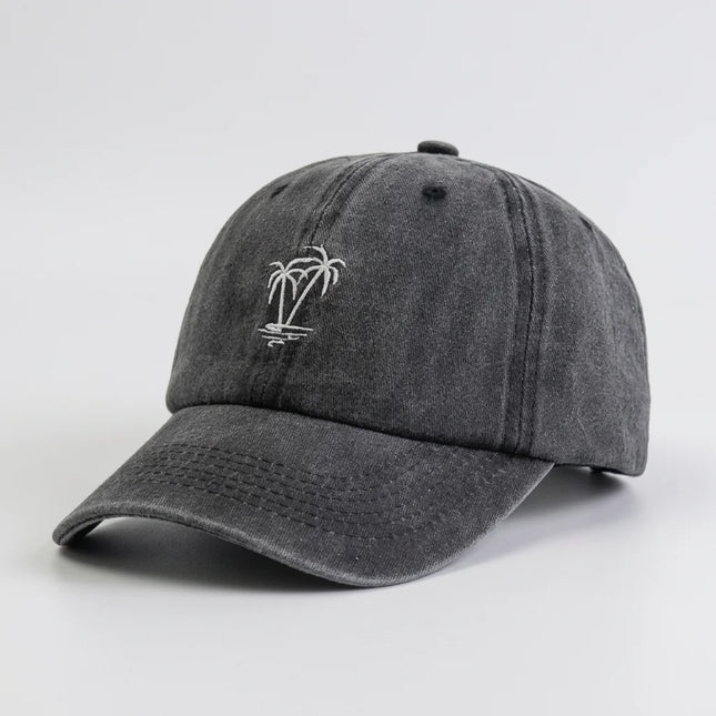 Casquette été motif palmier unisexe réglable - Vue 1 - Casquette