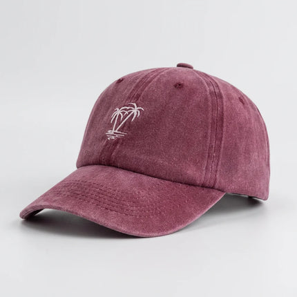 Casquette été motif palmier unisexe réglable - Vue 4 - Casquette