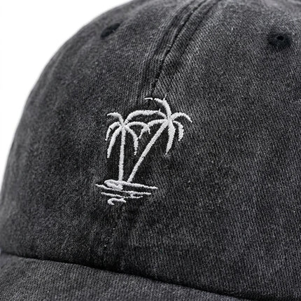Casquette été motif palmier unisexe réglable - Vue 5 - Casquette