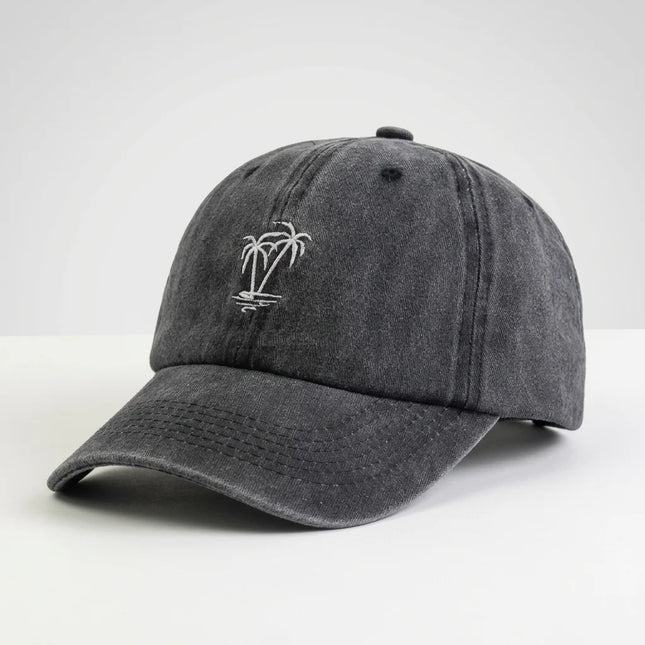 Casquette été motif palmier unisexe réglable - Vue 6 - Casquette