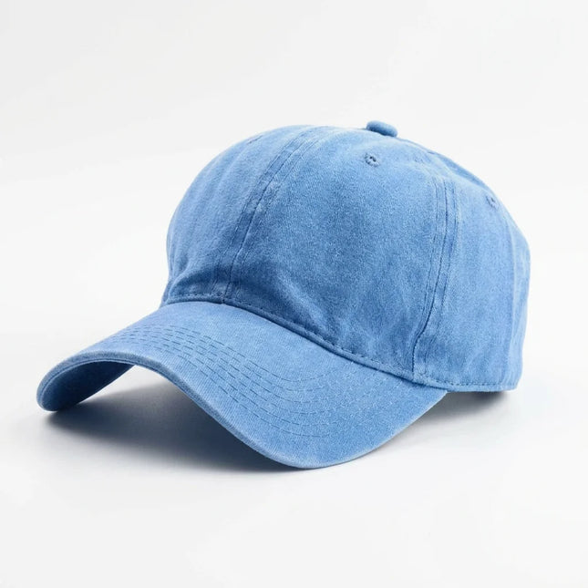Casquette jean ajustable style décontracté mixte - Vue 1 - Casquette