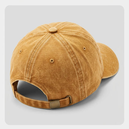 Casquette jean unisexe rétro réglable - Vue 4 - Casquette