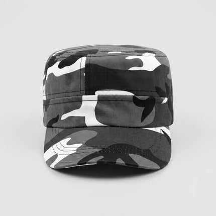 Casquette militaire vintage tissu robuste unisexe - Vue 6 - Casquette