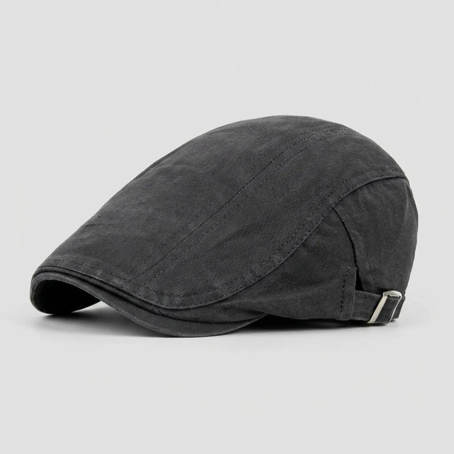 Casquette plate chasse toile résistante unisexe - Vue 1 - Casquette