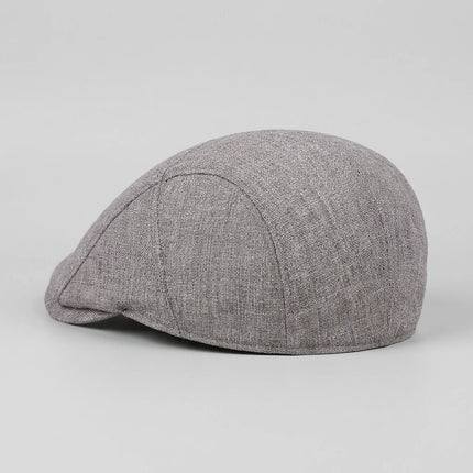 Casquette plate homme été style vintage - Vue 3 - Casquette
