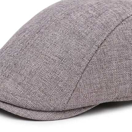 Casquette plate homme été style vintage - Vue 5 - Casquette